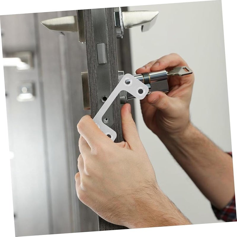 لوحة إضراب قفل باب Jojofuny لتعزيز أمان إطار الباب - Image 4